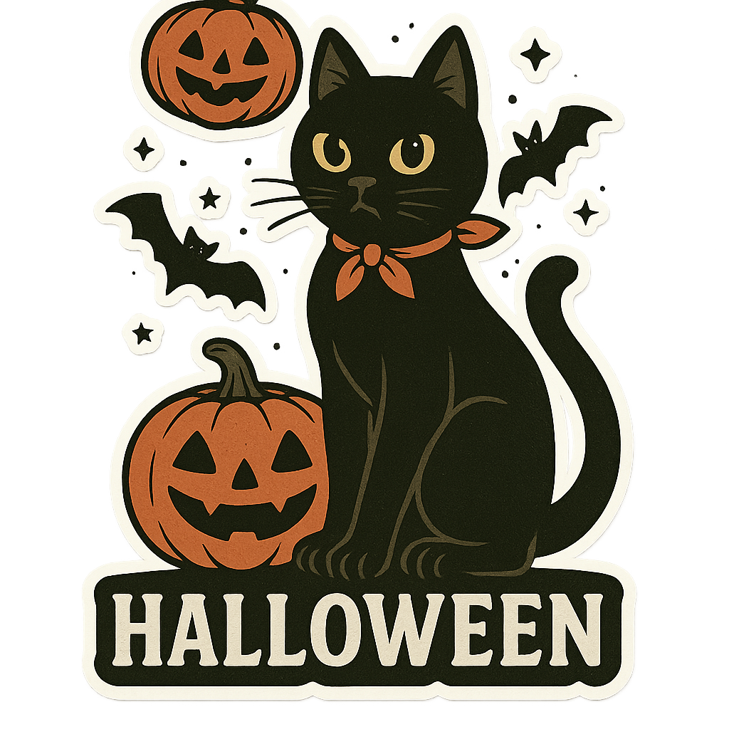 Sticker Halloween Edda