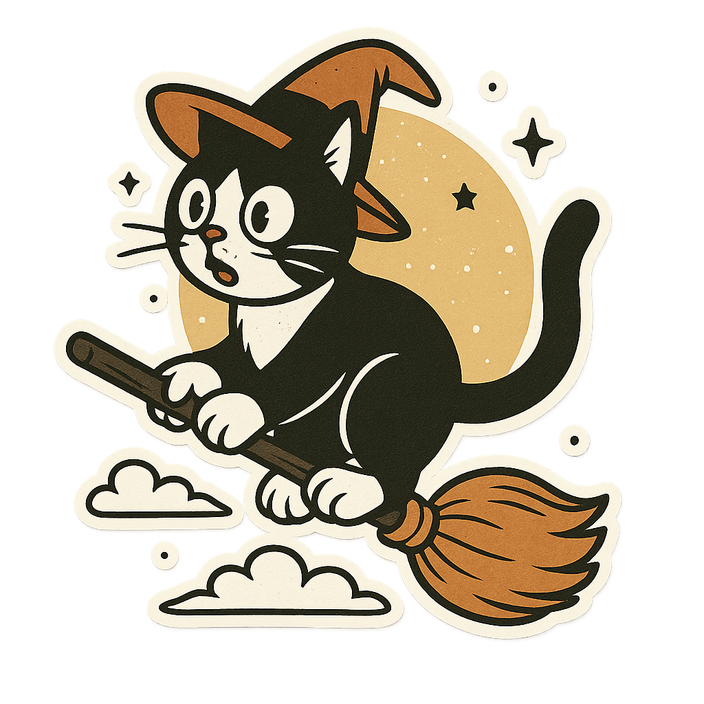 Sticker Hexe Alva